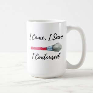 JAG KOM. JAG SÅGAR. JAG DROG UPP KONTURERNAA AV KAFFEMUGG
