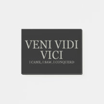 Jag kom, mig sågar, mig erövrade - tända