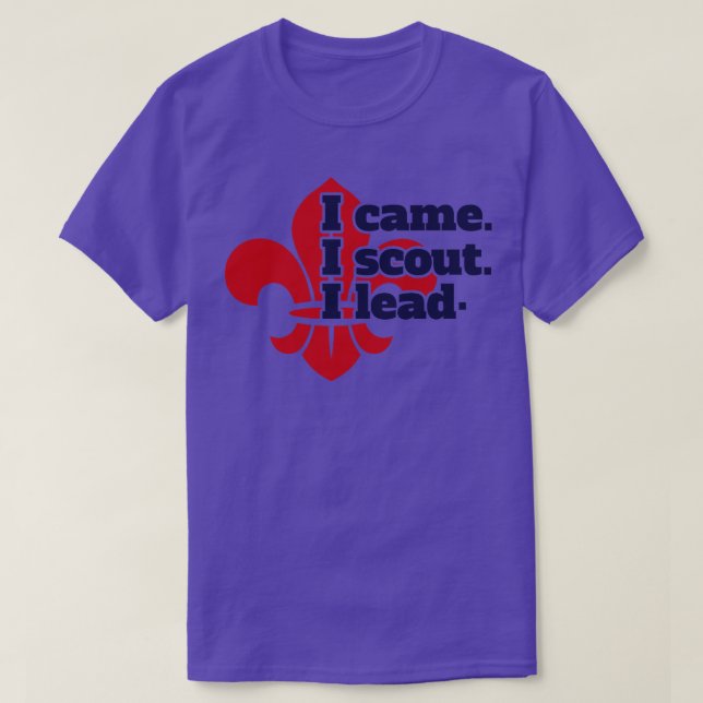 Jag kom och scade om jag ledde flottan t shirt (Design framsida)