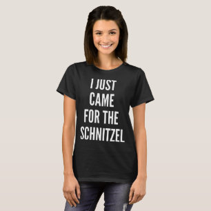 JAG KOM PRECIS FÖR SCHNITZELEN V - hångla T-shirt