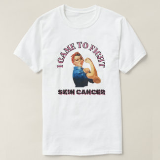 JAG KOM TILL KAMPEN MOT SKINCANCER/ UNISEX T SHIRT