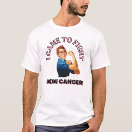 JAG KOM TILL KAMPEN MOT SKINCANCER/ UNISEX T SHIRT