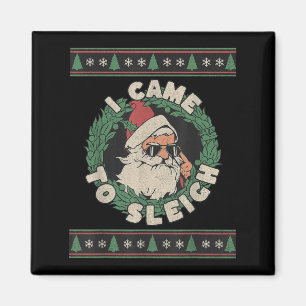 Jag kom till Sleigh Den vackra julen... Magnet