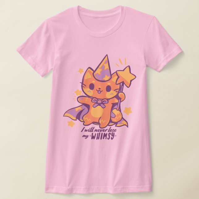 Jag kommer aldrig att förlora min nyckfullhet t shirt (Laydown)