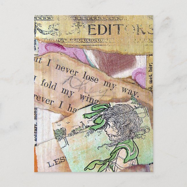 Jag kommer aldrig att förlora min väg ATC Vykort (Framsida)