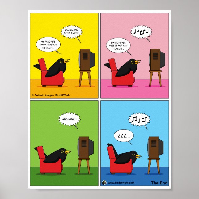 Jag kommer aldrig att sova Tecknad Poster (Framsidan)