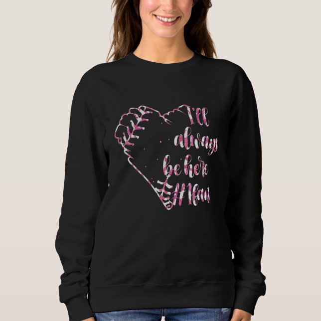 Jag kommer alltid att finnas här 1 Fan Leopard Sof T Shirt (Framsida)
