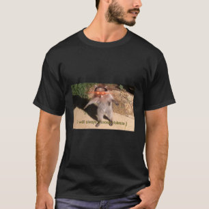 Jag kommer alltid att välja våldsspiral t shirt