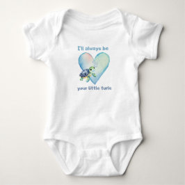 Jag kommer alltid att vara din lilla sköldpadda - t shirt
