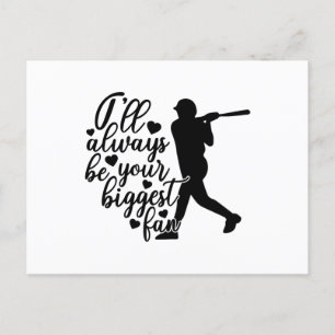 Jag kommer alltid att vara din största Baseball i  Vykort