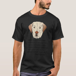 Jag kommer alltid att vara vid din sida din Labrad T Shirt