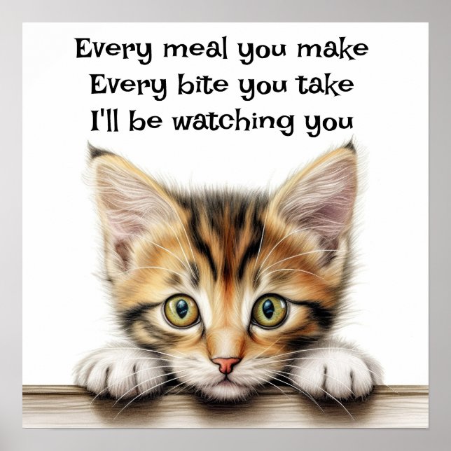 Jag kommer att bevaka dig poster (Framsidan)