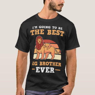 Jag kommer att bli den bästa storebror någonsin fö t shirt