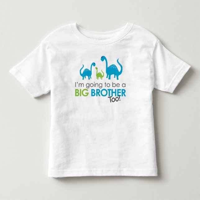 Jag kommer att bli en BIG BROTHER också! Tee Shirt (Framsida)