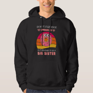 Jag kommer att bli en stor syster Baby Annonsering Hoodie