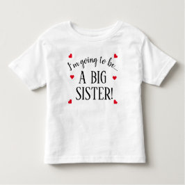 Jag kommer att bli en stor syster Baby  T Shirt
