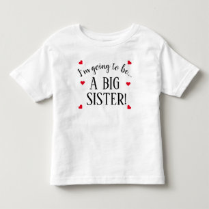 Jag kommer att bli en stor syster Baby T Shirt