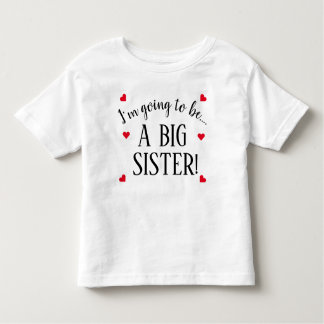 Jag kommer att bli en stor syster Baby  T Shirt