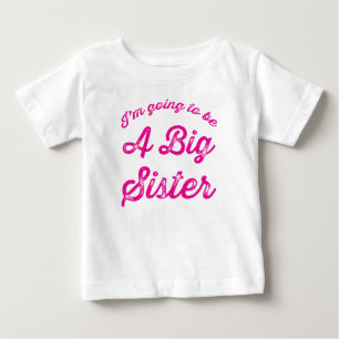 Jag kommer att bli en stor syster T Shirt i Shock