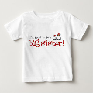 Jag kommer att bli en storasyster t shirt