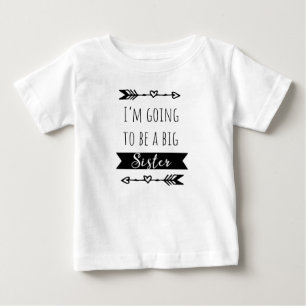Jag kommer att bli en storasyster t shirt