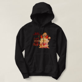 JAG KOMMER ATT BLI GNOME FÖR JUL rolig jul Hoodie