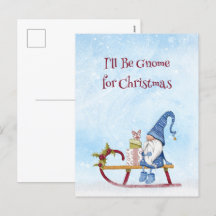 Jag kommer att bli jultomte till julpunny Helgdag-