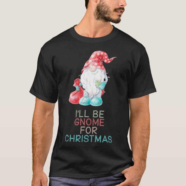 Jag kommer att bli kvitt julklapp Gnome-gåva T Shirt (Framsida)