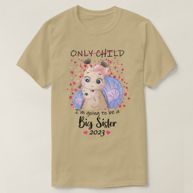 Jag kommer att bli stor 2023 t shirt (Design framsida)