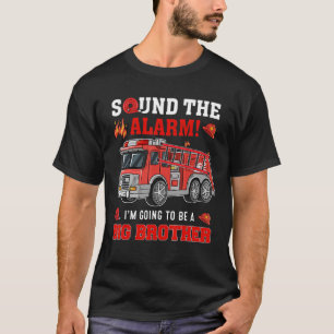 Jag kommer att bli storebror Firelångtradare baby T Shirt