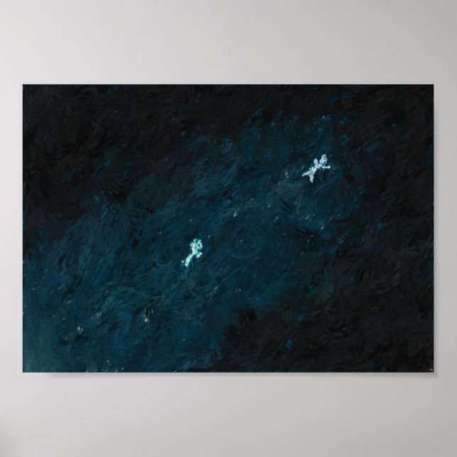 Jag kommer att följa er in i Mörken Poster (Framsidan)