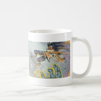 "Jag kommer att försvara mig själv"-mugg Kaffemugg