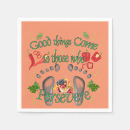 Jag kommer att fortsätta pappersservett