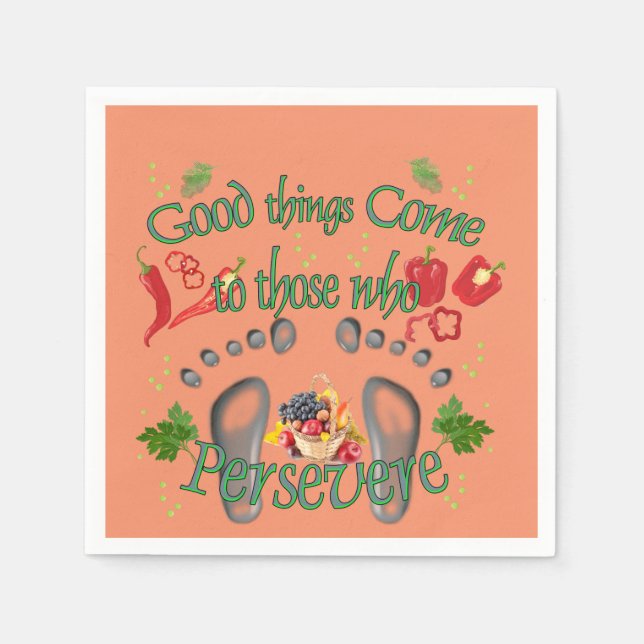 Jag kommer att fortsätta pappersservett (Framsidan)