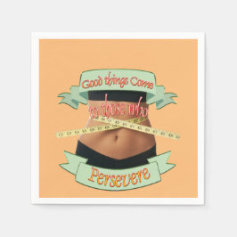 Jag kommer att fortsätta pappersservett