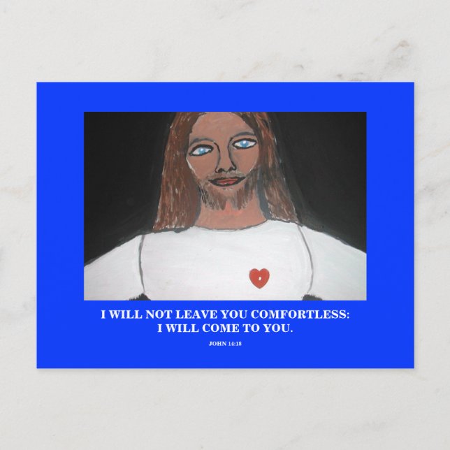 JAG KOMMER ATT KOM TILL DIG VYKORT (Framsida)