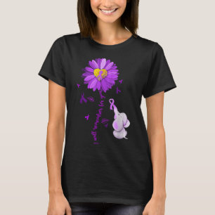 Jag kommer att minnas Elephant Alzheimers Medveten T Shirt