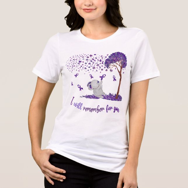 Jag kommer att minnas för dig. t shirt (Framsida)