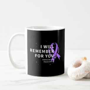Jag kommer att minnas för er - Alzheimers medveten Kaffemugg