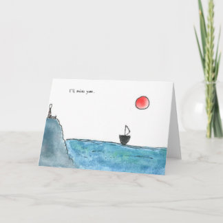 Jag kommer att sakna dig kort