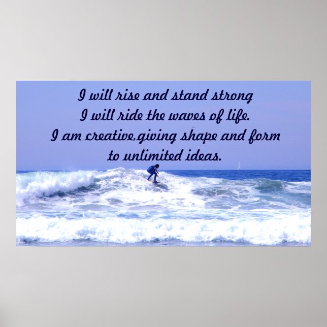 Jag kommer att_ Skriv ut Poster (Framsidan)