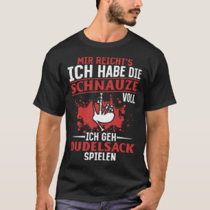 Jag kommer att spela säckpipa Säckpipespelare Säck T Shirt