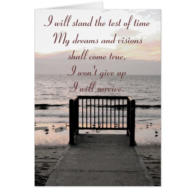 Jag kommer att stå kort (Framsidan)