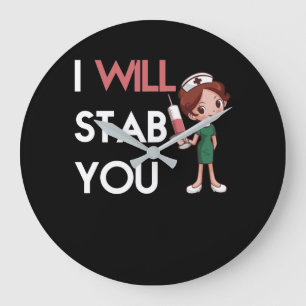 Jag kommer att Stab dig Stor Klocka