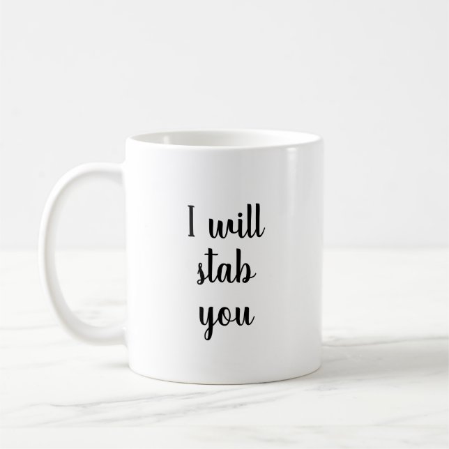 Jag kommer att stoppa dig Mugg, Lung Nurse Coffee  Kaffemugg (Vänster)