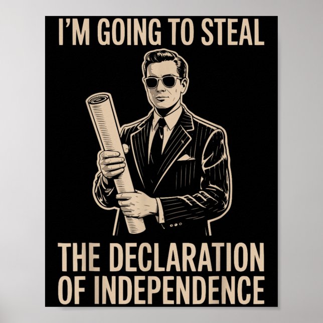 Jag kommer att stryka självständighetsförklaringen poster (Framsidan)