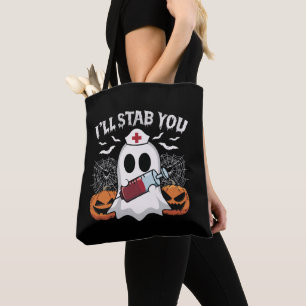 Jag kommer att strypa dig, Ghost Nurse Black Hallo Tygkasse