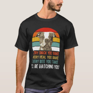 Jag kommer att titta på dig Pitbull T Shirt