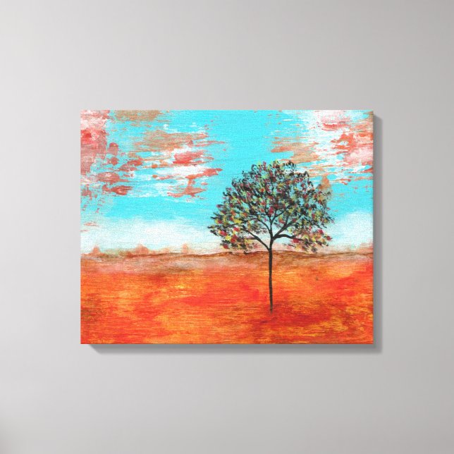 Jag kommer att upphäva Kanvastrycket från original Canvastryck (Framsida)