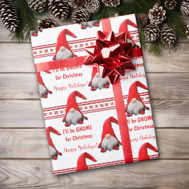 Jag kommer att vara god till jul presentpapper